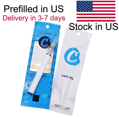 Prefilled Baked Bar Cookies Disposable E-Cigarette Filled Thick Oil Dab Pen Wax Vaporizer One Gram Carts High Quailty